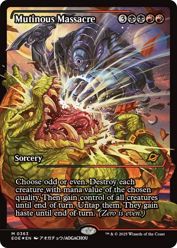 Mutinous Massacre (Showcase) [Edge of Eternities] | Game Grid - Logan