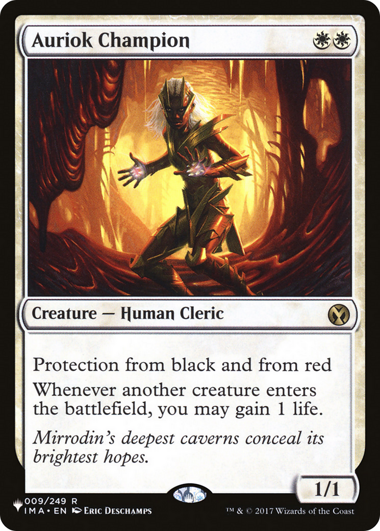 Auriok Champion [The List] | Game Grid - Logan