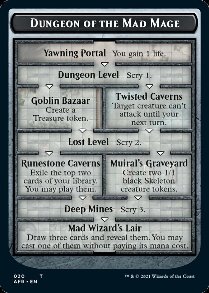 Dungeon of the Mad Mage // Lost Mine of Phandelver Double-Sided Token [Dungeons & Dragons: Adventures in the Forgotten Realms Tokens] | Game Grid - Logan