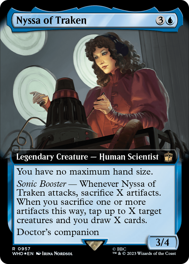 Nyssa of Traken (Extended Art) (Surge Foil) [Doctor Who] | Game Grid - Logan