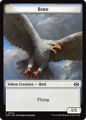 Spider // Bird Double-Sided Token [Tarkir: Dragonstorm Commander Tokens] | Game Grid - Logan
