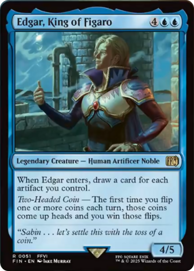 Edgar, King of Figaro [FINAL FANTASY] | Game Grid - Logan