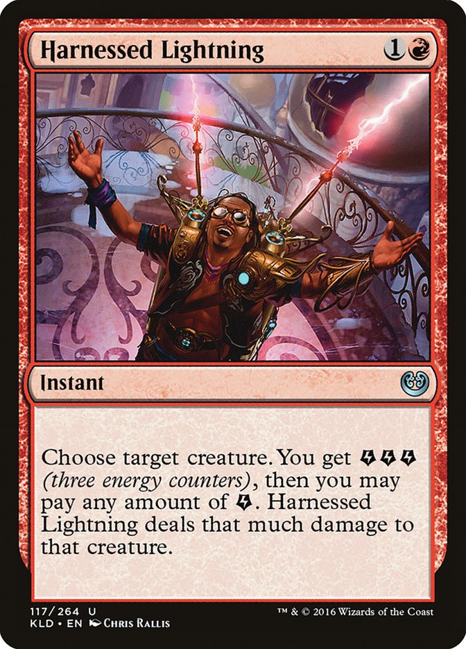 Harnessed Lightning [Kaladesh] | Game Grid - Logan