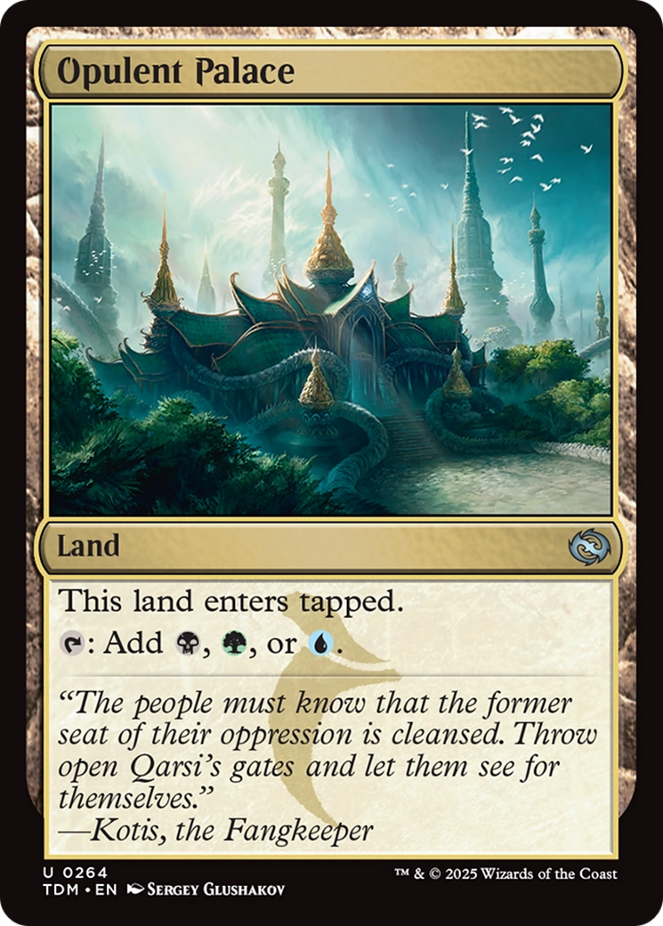 Opulent Palace [Tarkir: Dragonstorm] | Game Grid - Logan