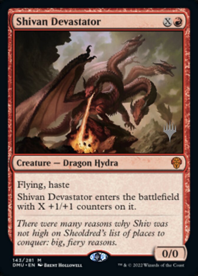 Shivan Devastator (Promo Pack) [Dominaria United Promos] | Game Grid - Logan