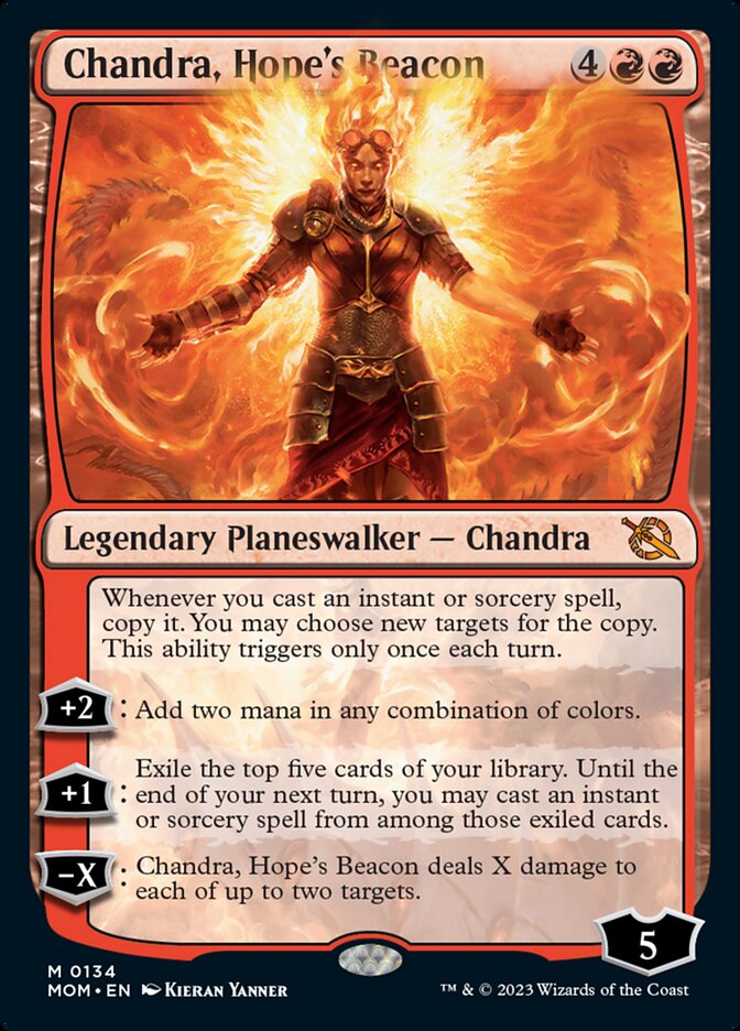 Chandra, Hope's Beacon [March of the Machine] | Game Grid - Logan