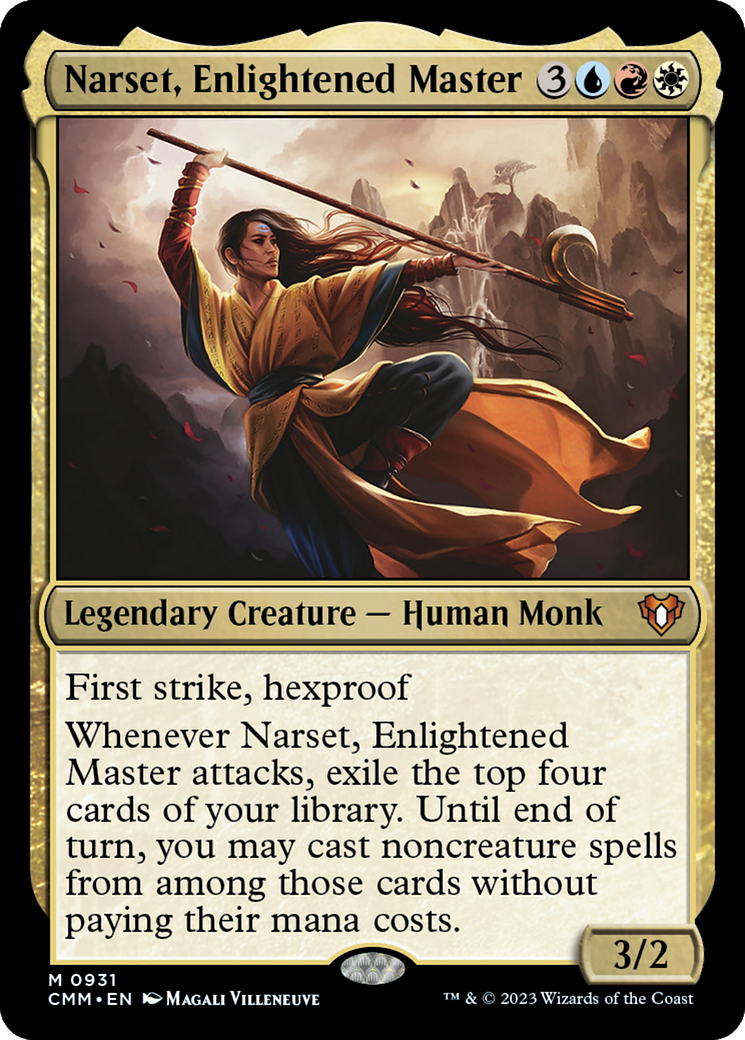 Narset, Enlightened Master [Commander Masters] | Game Grid - Logan