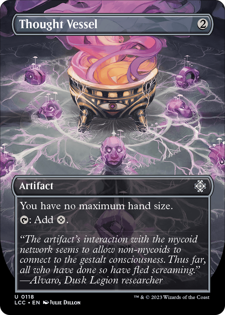 Thought Vessel (Borderless) [The Lost Caverns of Ixalan Commander] | Game Grid - Logan