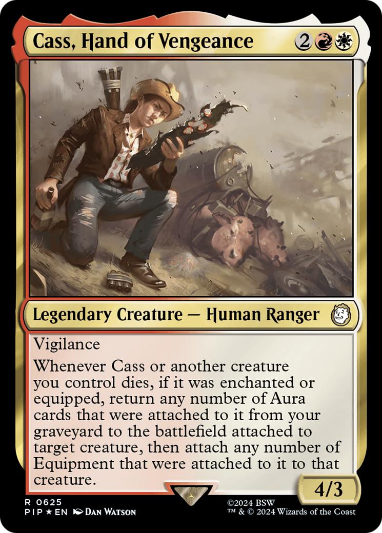 Cass, Hand of Vengeance (Surge Foil) [Fallout] | Game Grid - Logan