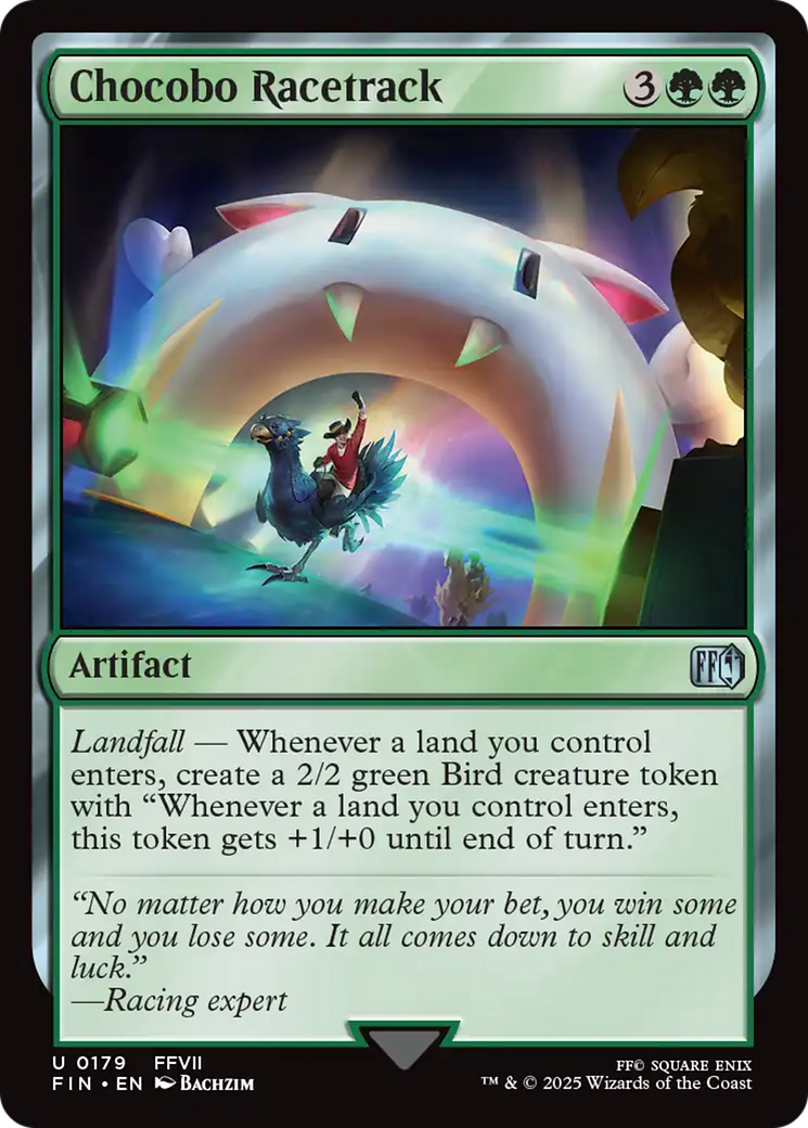 Chocobo Racetrack [FINAL FANTASY] | Game Grid - Logan