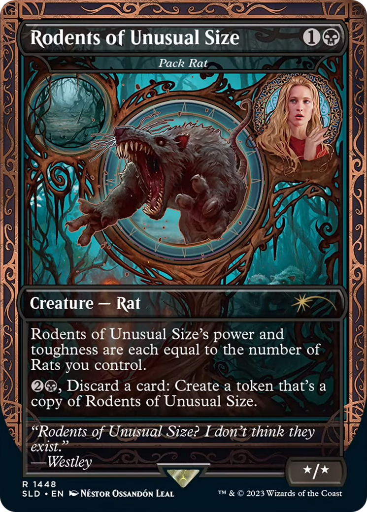 Rodents of Unusual Size - Pack Rat [Secret Lair Drop Series] | Game Grid - Logan