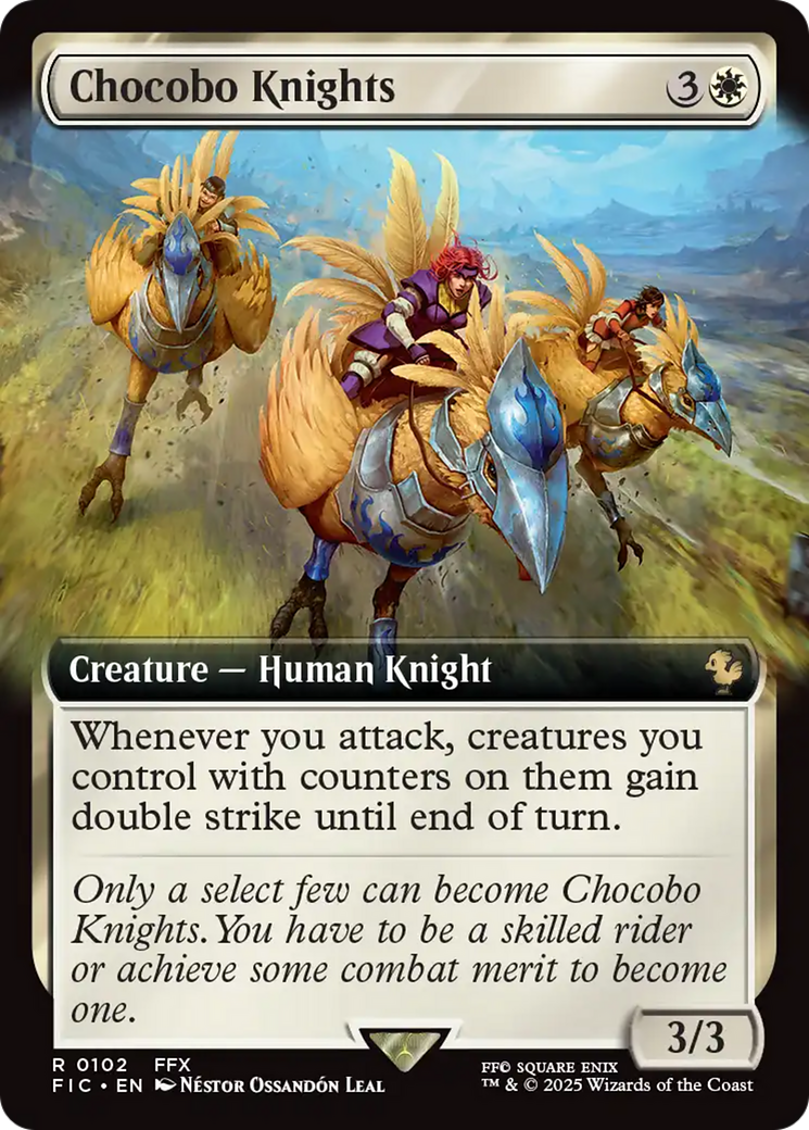 Chocobo Knights (Extended Art) [FINAL FANTASY Commander] | Game Grid - Logan