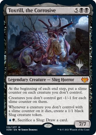 Toxrill, the Corrosive (Promo Pack) [Innistrad: Crimson Vow Promos] | Game Grid - Logan