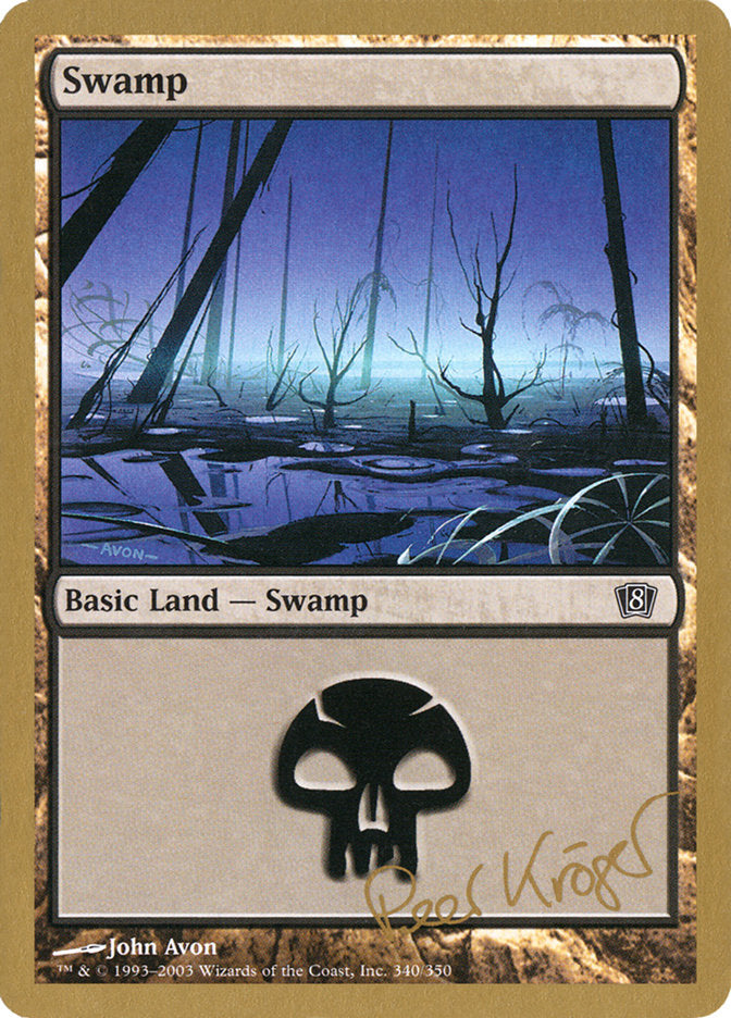 Swamp (pk340) (Peer Kroger) [World Championship Decks 2003] | Game Grid - Logan