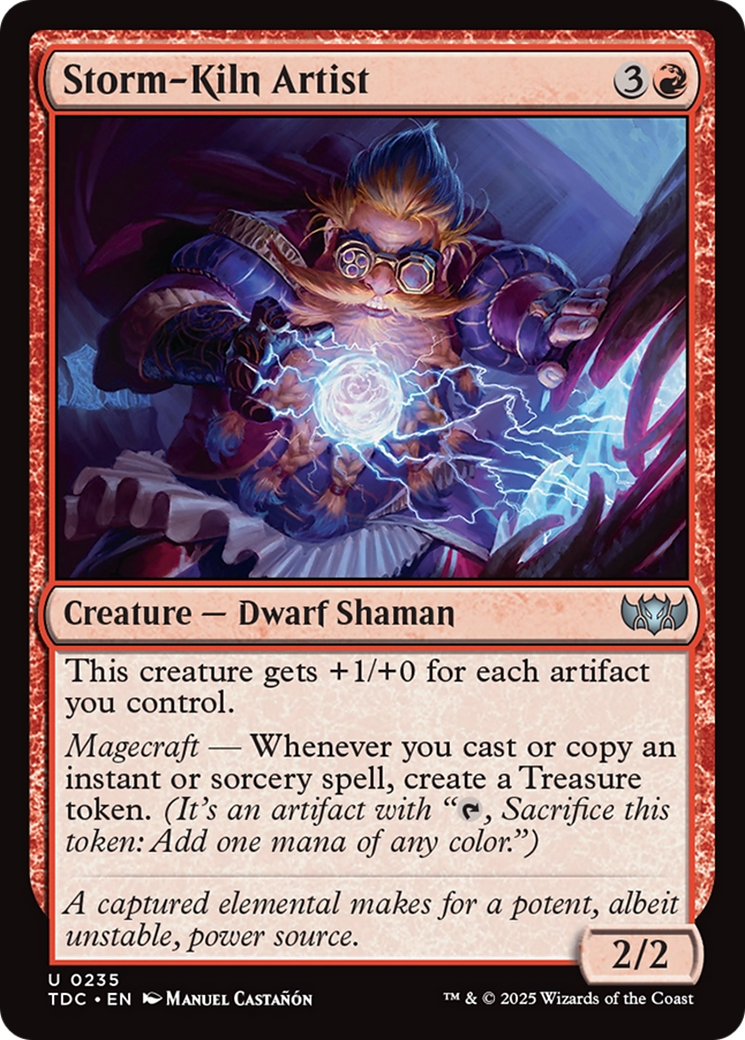Storm-Kiln Artist [Tarkir: Dragonstorm Commander] | Game Grid - Logan