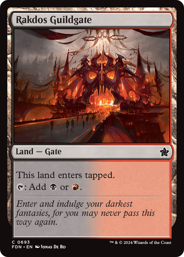 Rakdos Guildgate [Foundations] | Game Grid - Logan