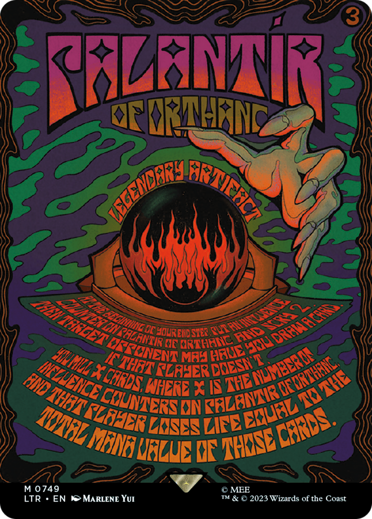 Palantir of Orthanc (Borderless Poster) [The Lord of the Rings: Tales of Middle-Earth] | Game Grid - Logan