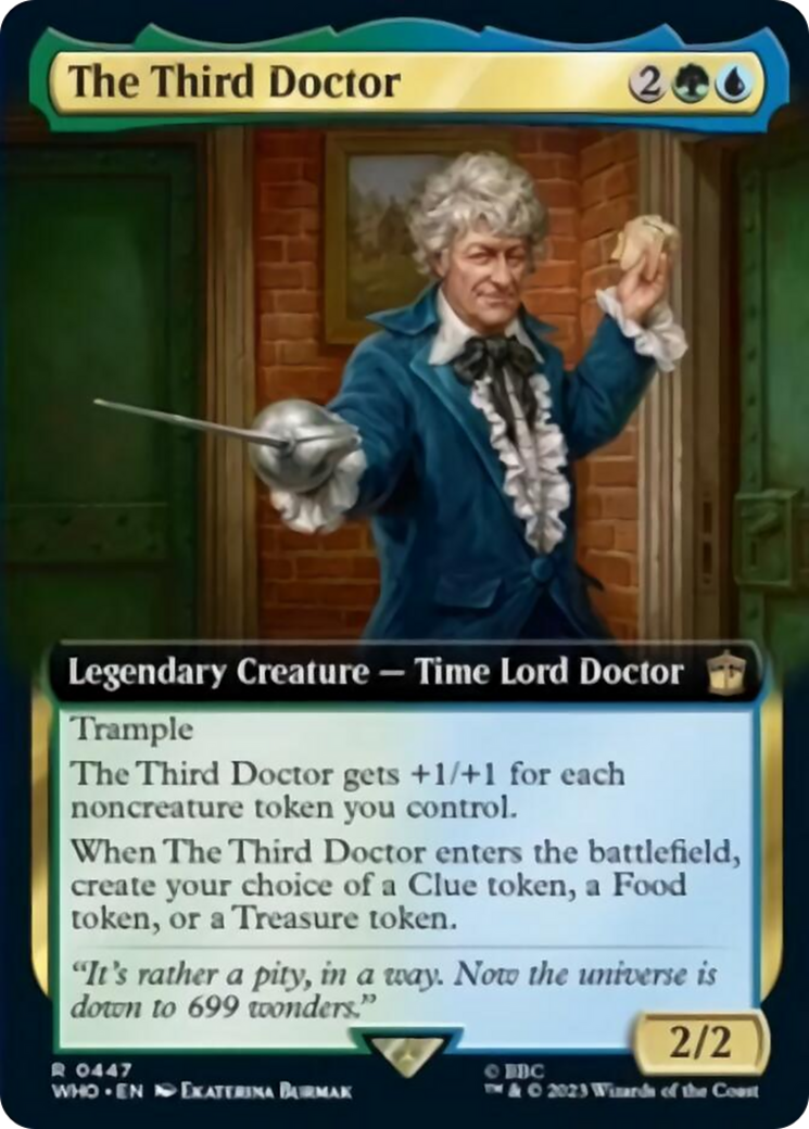 The Third Doctor (Extended Art) [Doctor Who] | Game Grid - Logan