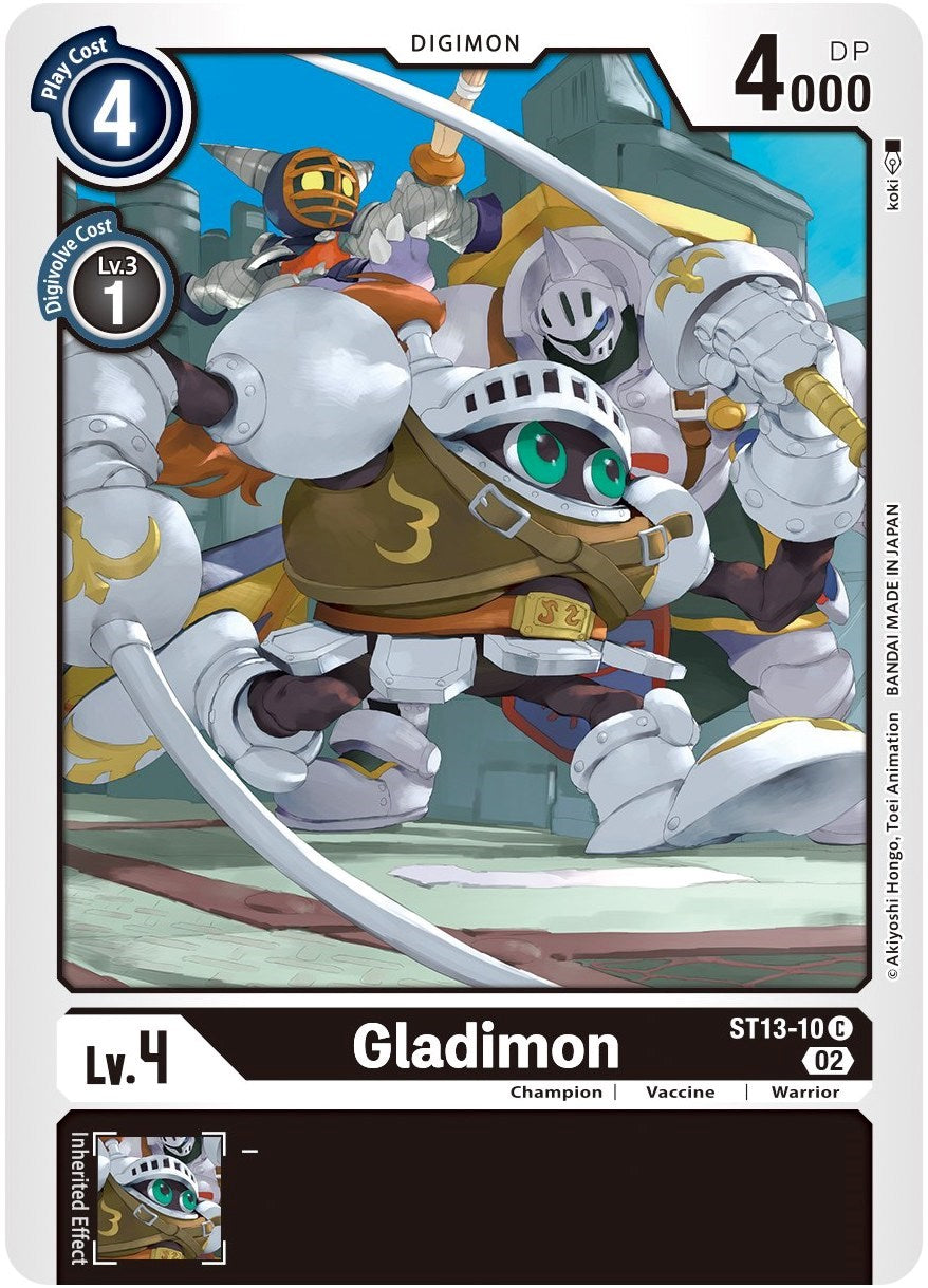 Gladimon [ST13-10] [Starter Deck: Ragnaloardmon] | Game Grid - Logan