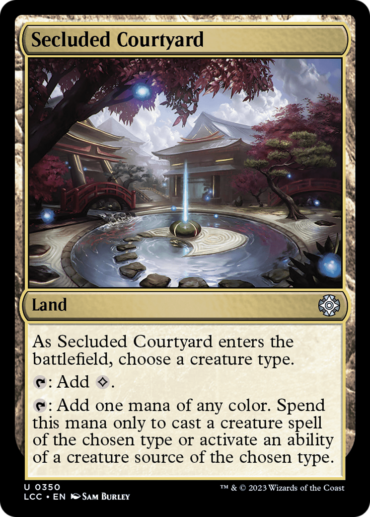 Secluded Courtyard [The Lost Caverns of Ixalan Commander] | Game Grid - Logan