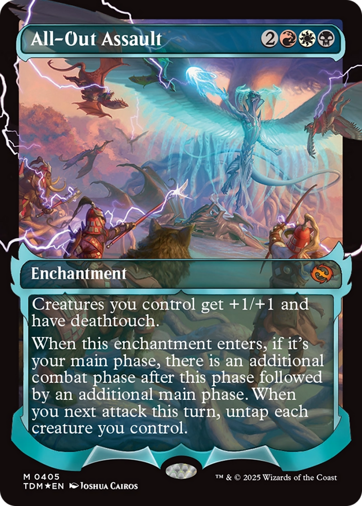 All-Out Assault (Showcase) [Tarkir: Dragonstorm] | Game Grid - Logan