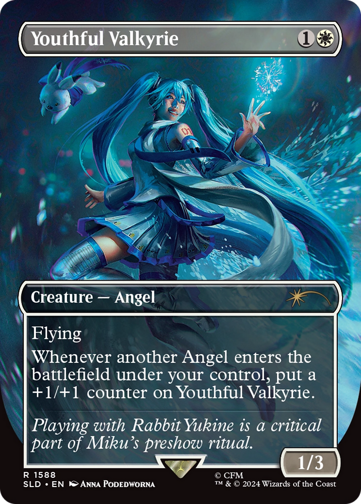 Youthful Valkyrie (Rainbow Foil) [Secret Lair Drop Series] | Game Grid - Logan