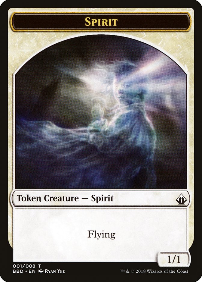 Spirit Token [Battlebond Tokens] | Game Grid - Logan