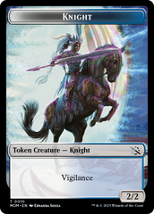 Phyrexian Myr // Knight Double-Sided Token [March of the Machine Tokens] | Game Grid - Logan