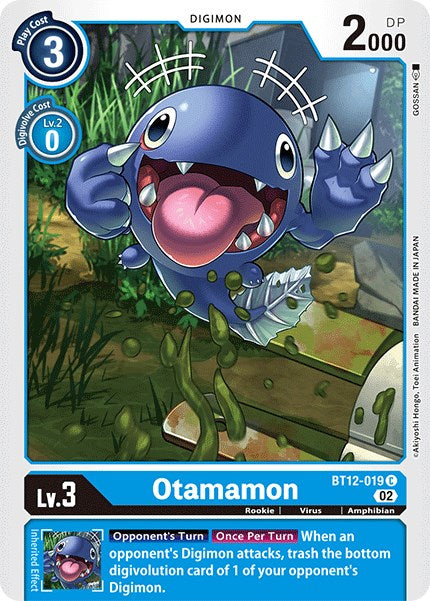 Otamamon [BT12-019] [Across Time] | Game Grid - Logan
