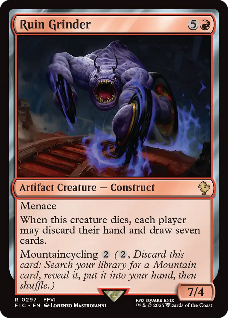 Ruin Grinder [FINAL FANTASY Commander] | Game Grid - Logan