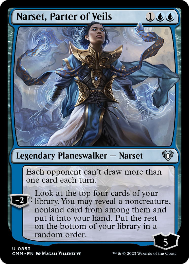 Narset, Parter of Veils [Commander Masters] | Game Grid - Logan