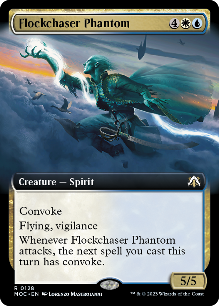 Flockchaser Phantom (Extended Art) [March of the Machine Commander] | Game Grid - Logan