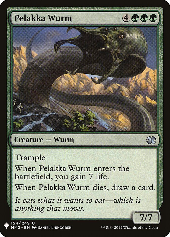 Pelakka Wurm [Mystery Booster] | Game Grid - Logan