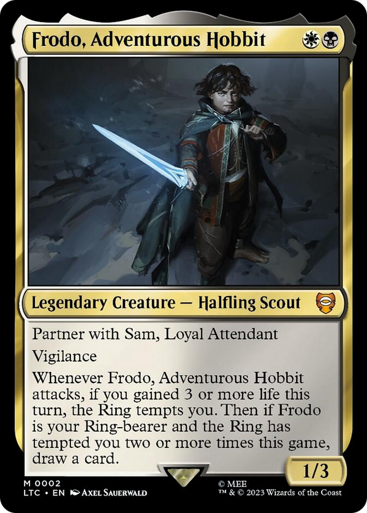 Frodo, Adventurous Hobbit [The Lord of the Rings: Tales of Middle-Earth Commander] | Game Grid - Logan