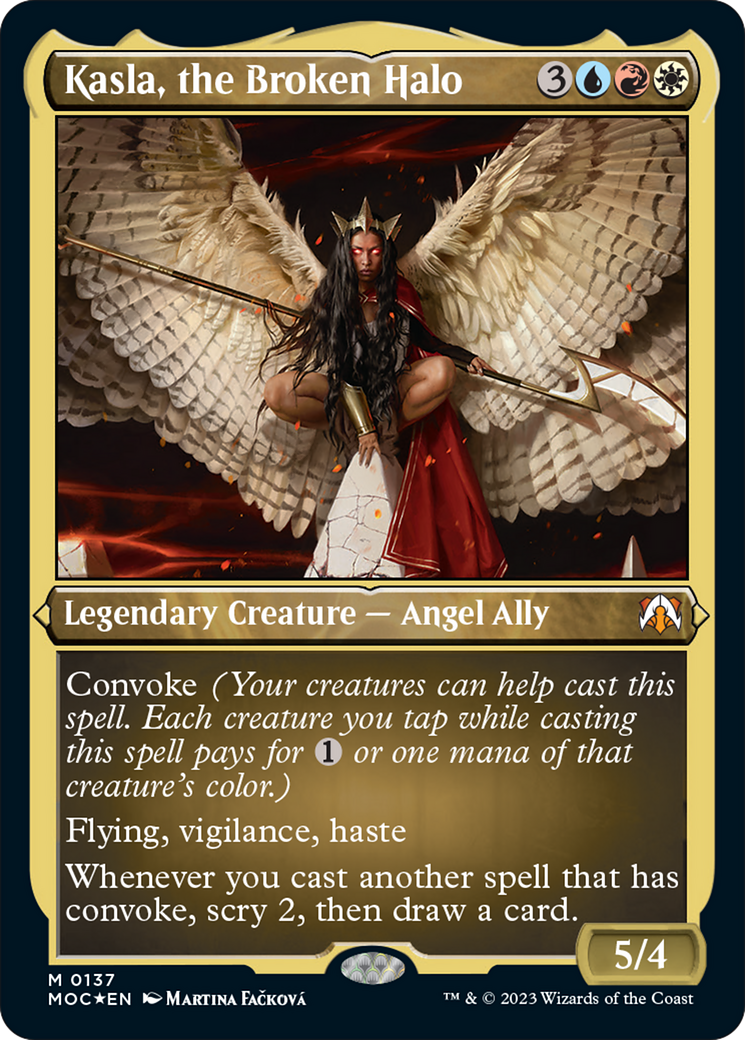 Kasla, the Broken Halo (Display Commander) [March of the Machine Commander] | Game Grid - Logan