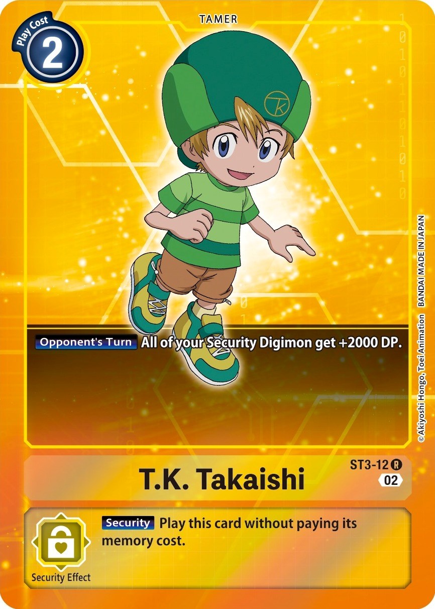 T.K. Takaishi [ST3-12] (Alternate Art) [Starter Deck: Jesmon] | Game Grid - Logan