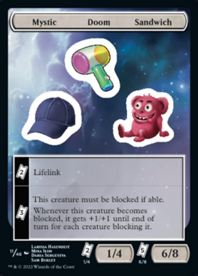 Mystic Doom Sandwich [Unfinity Stickers] | Game Grid - Logan