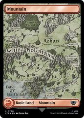 Mountain (720) (Surge Foil) [The Lord of the Rings: Tales of Middle-Earth] | Game Grid - Logan