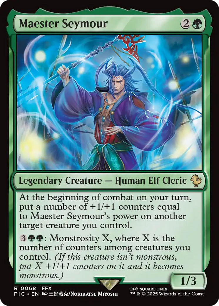 Maester Seymour [FINAL FANTASY Commander] | Game Grid - Logan