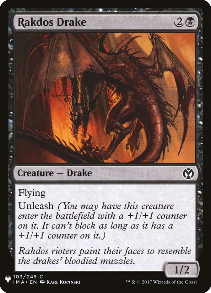 Rakdos Drake [Mystery Booster] | Game Grid - Logan