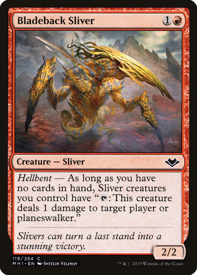 Bladeback Sliver [Modern Horizons] | Game Grid - Logan