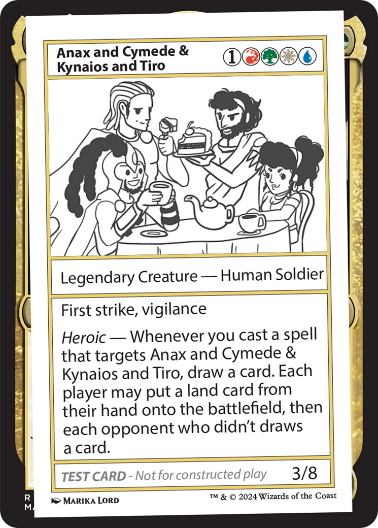 Anax and Cymede & Kynaios and Tiro [Mystery Booster 2 Playtest Cards] | Game Grid - Logan