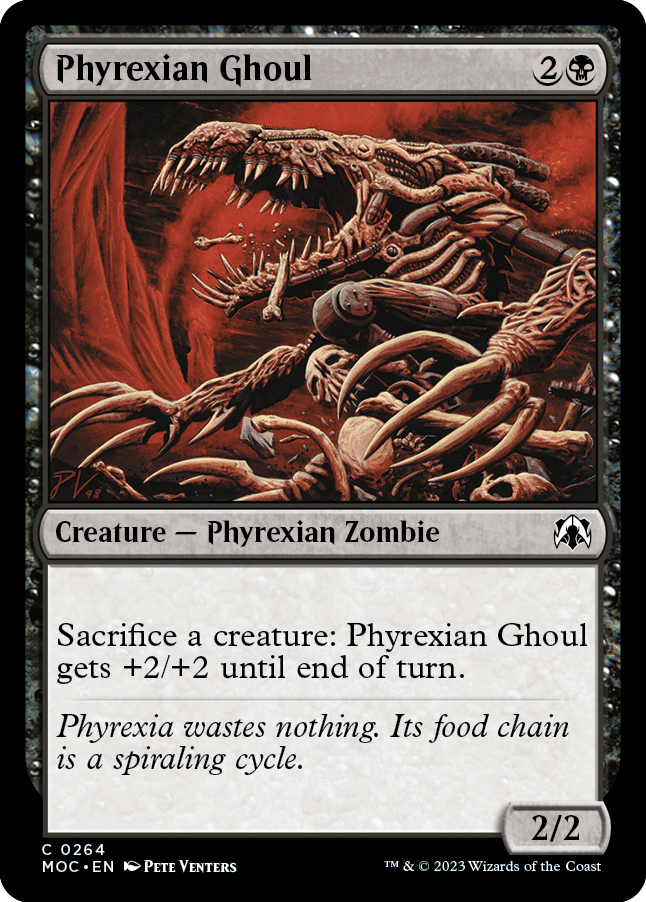 Phyrexian Ghoul [March of the Machine Commander] | Game Grid - Logan