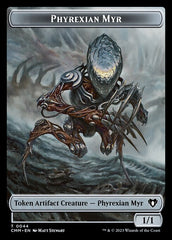 Eldrazi // Phyrexian Myr Double-Sided Token [Commander Masters Tokens] | Game Grid - Logan