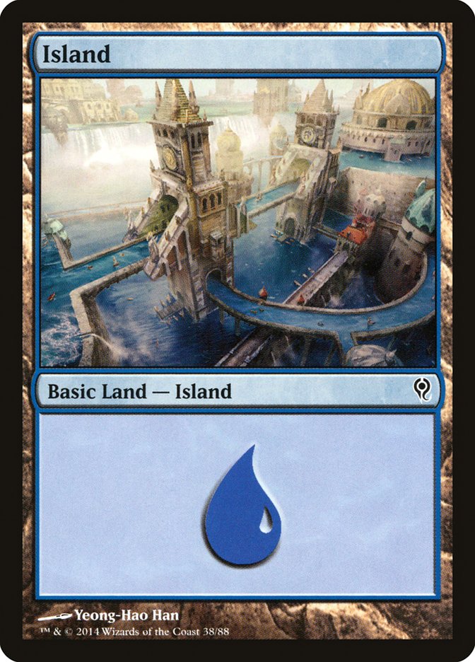 Island (38) [Duel Decks: Jace vs. Vraska] | Game Grid - Logan