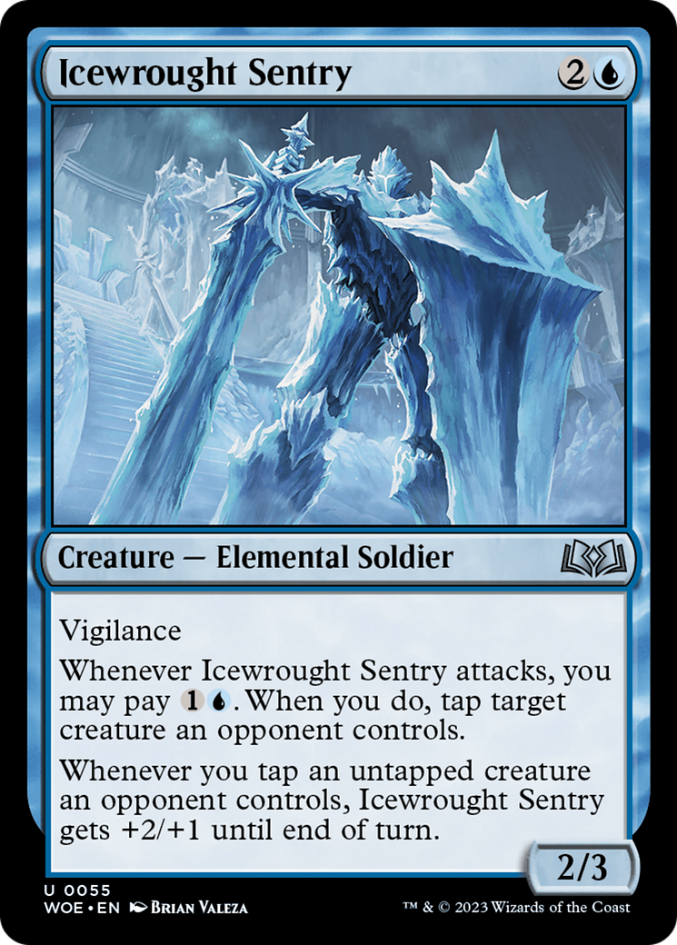 Icewrought Sentry [Wilds of Eldraine] | Game Grid - Logan