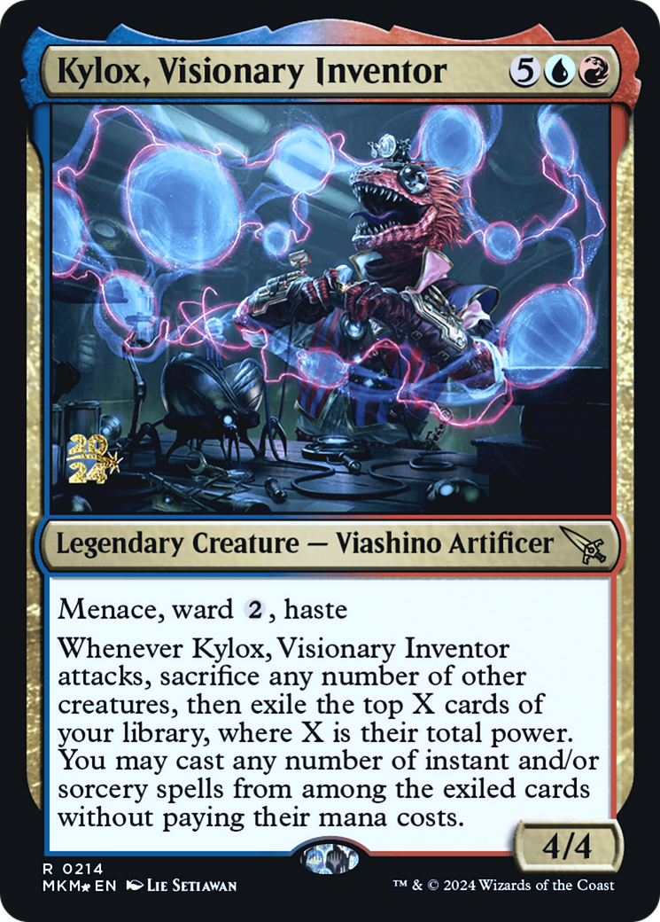 Kylox, Visionary Inventor [Murders at Karlov Manor Prerelease Promos] | Game Grid - Logan