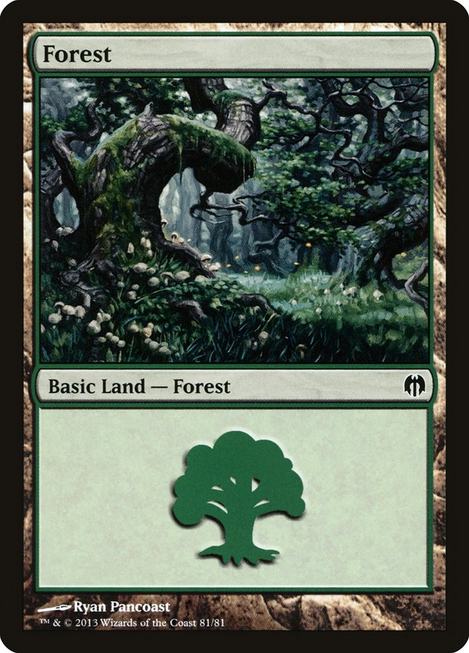 Forest (81) [Duel Decks: Heroes vs. Monsters] | Game Grid - Logan