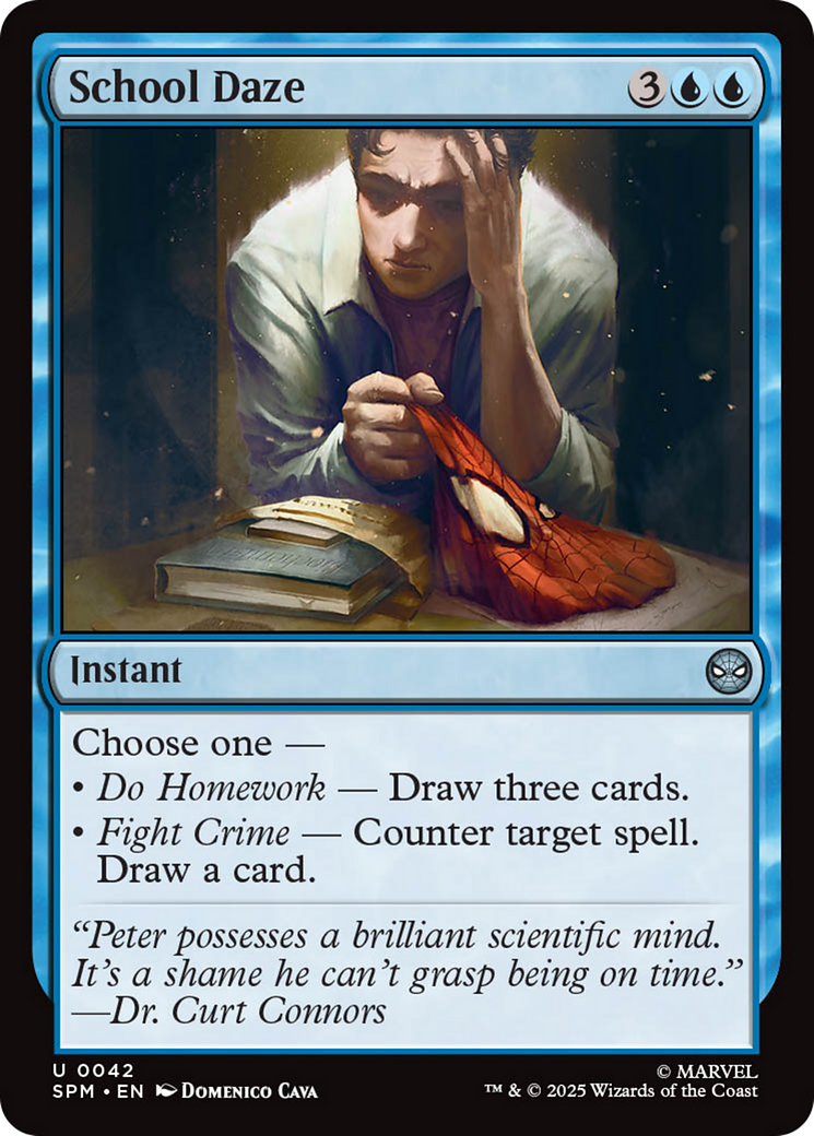 School Daze [Marvel's Spider-Man] | Game Grid - Logan