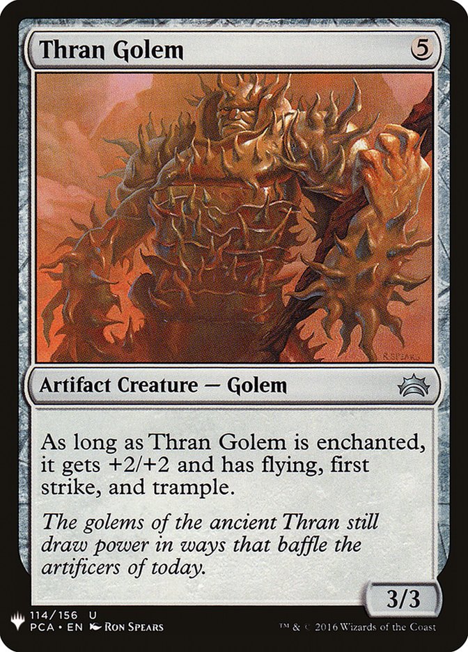 Thran Golem [Mystery Booster] | Game Grid - Logan